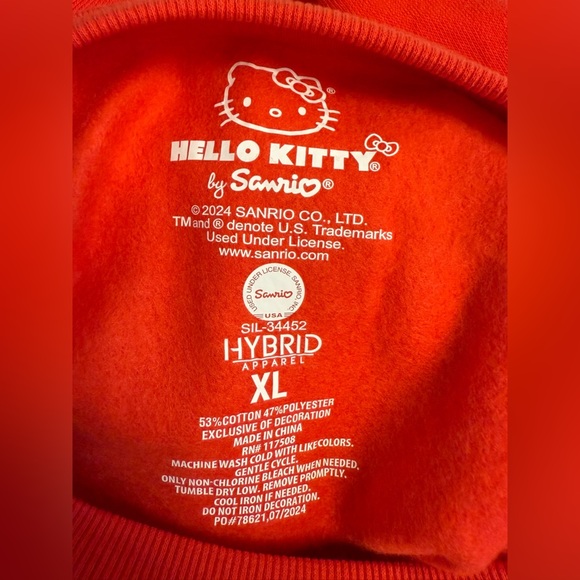 Hello Kitty Merry and Bright Holiday Christmas Sweater Size XL - Picture 4 of 6